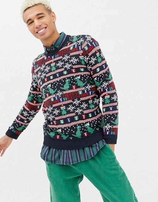 Sweter Only&Sons M Merry Christmas