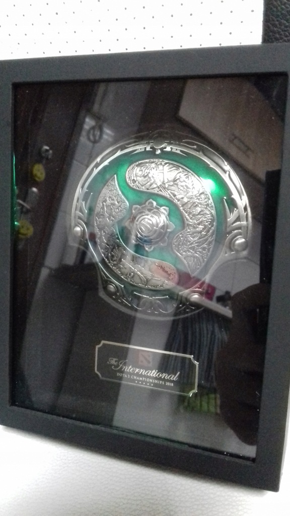 その他 Dota2 aegis 2018 DOTA 2 AEGIS REPLICA 2018 UNBOXING - YouTube