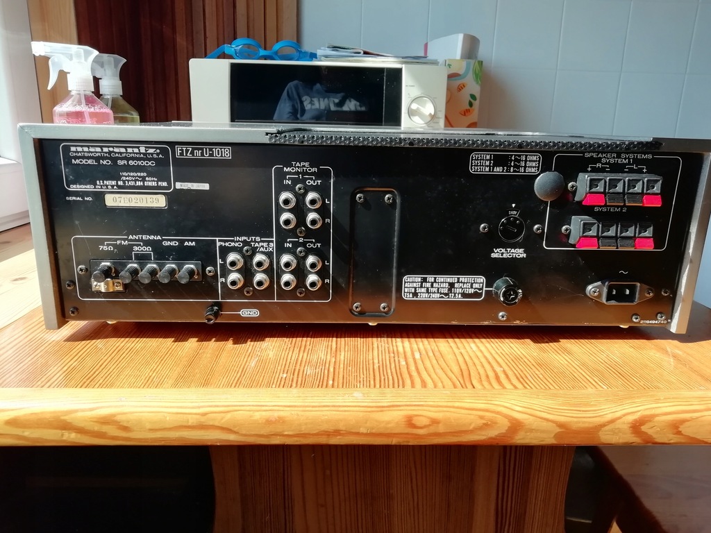 Potężny Amplituner MARANTZ SR 6010 DC 2x80W 8ohm 8087299013