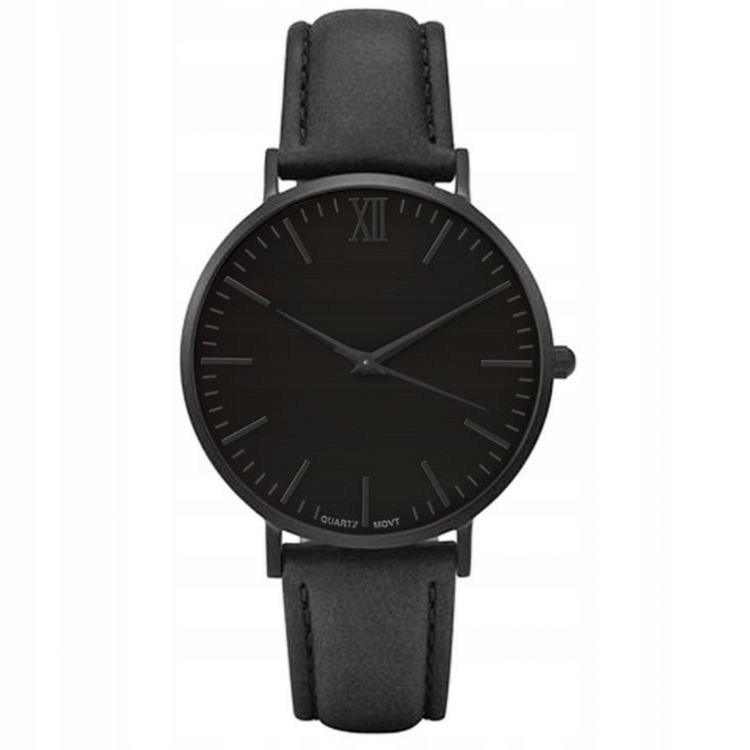 ZEGAREK DAMSKI NA PASKU SIMPLE BLACK Z417