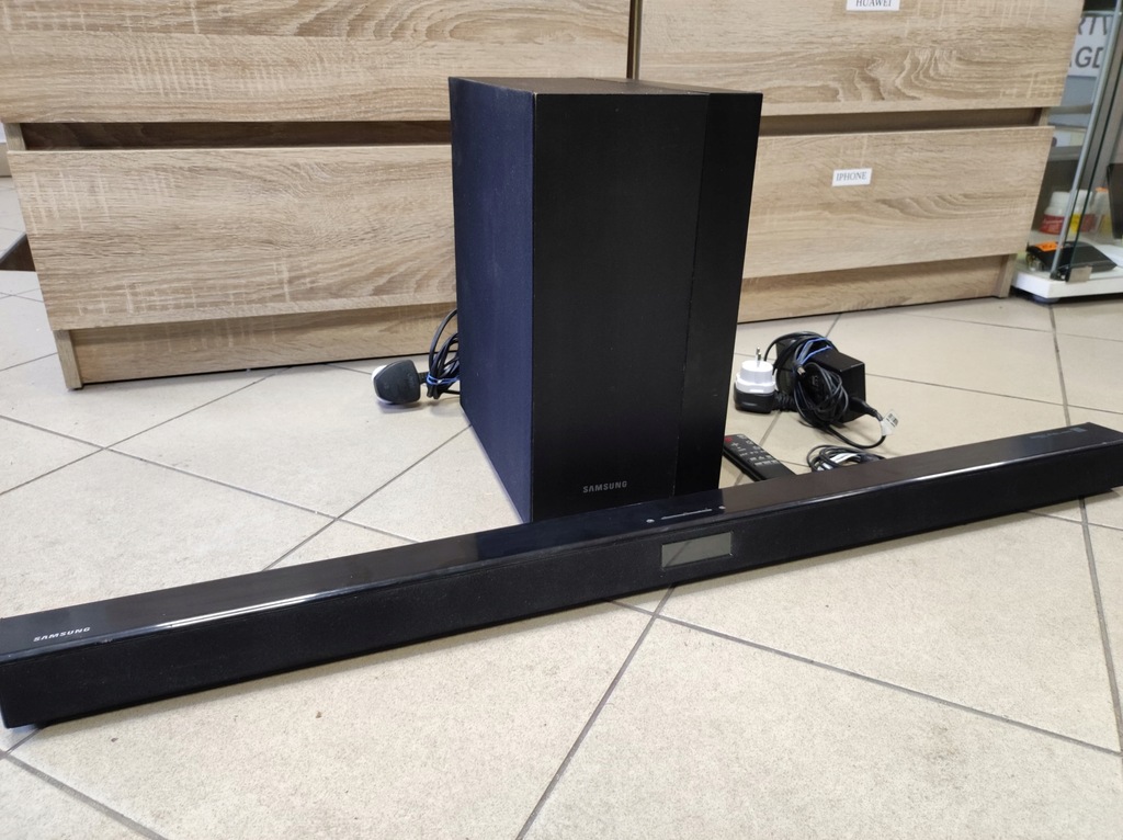 Soundbar Samsung HWH450 2.1 290 W czarny 12831078577 oficjalne