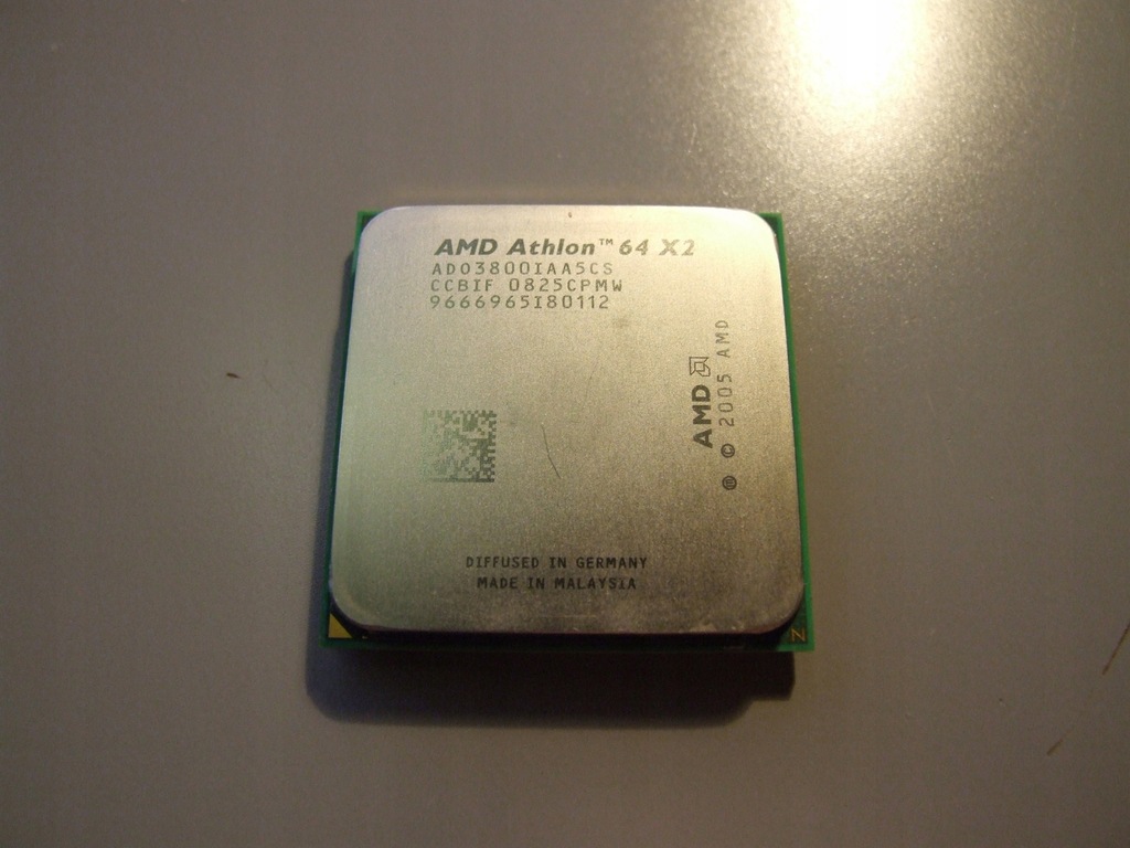 Athlon 64 X2 3800+ /NIE SPRAWDZANY/SKRZYWIONE NOGI