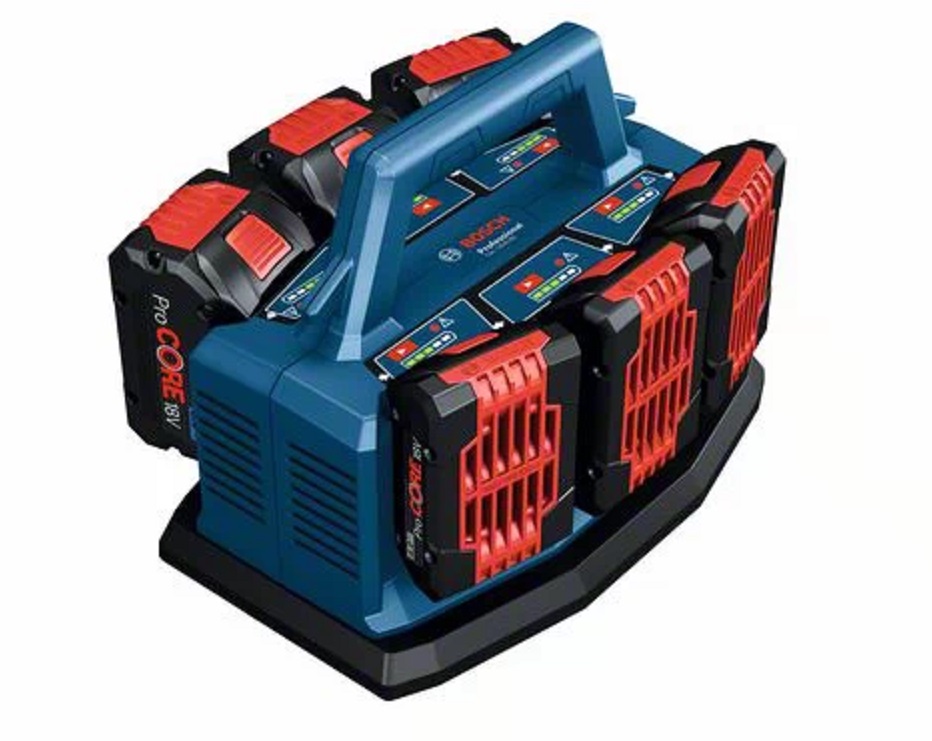 BOSCH GAL 18V6-80 Professional na 6 akumulatorów