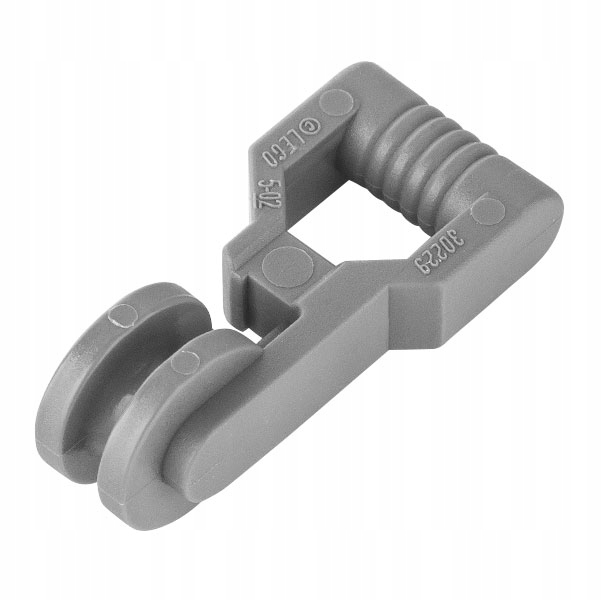 LEGO UCHWYT DO ZJEŻDŻANIA NA LINIE C. SZARY DBG 30229