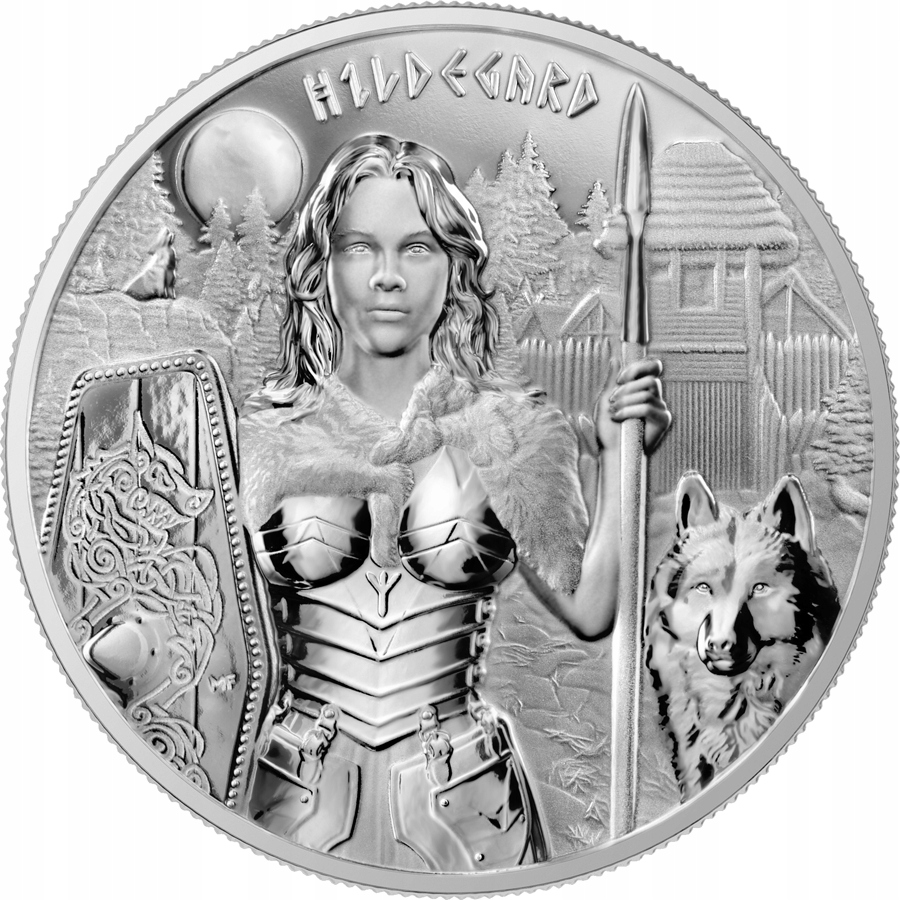 Valkyries - Hildegard - Germania Mint 2022 - 1 oz