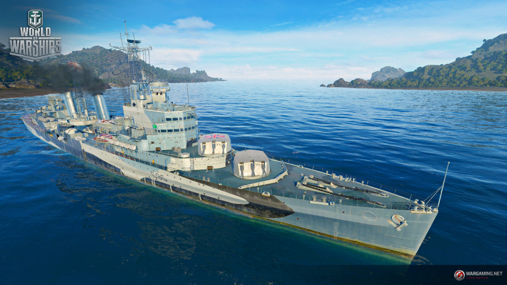 World of Warships -  okręt Belfast i puzzle!