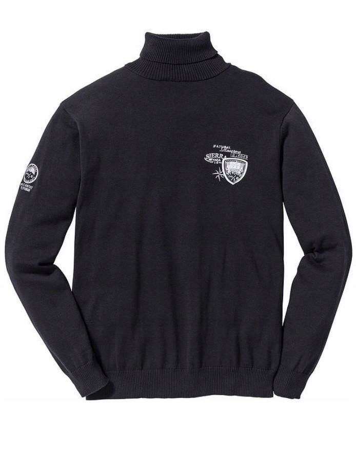 BT1C08 CZARNY SWETER GOLF NADRUK__76