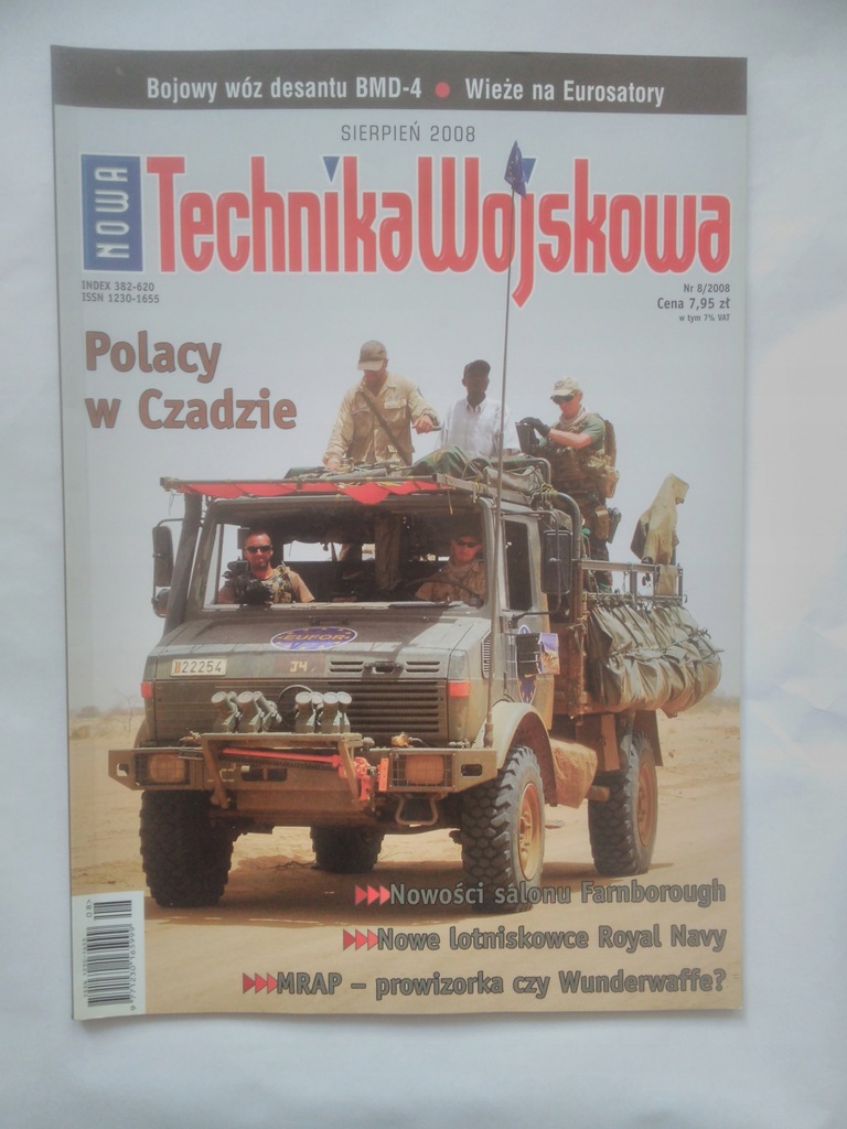 Nowa Technika Wojskowa 2008, nr 8