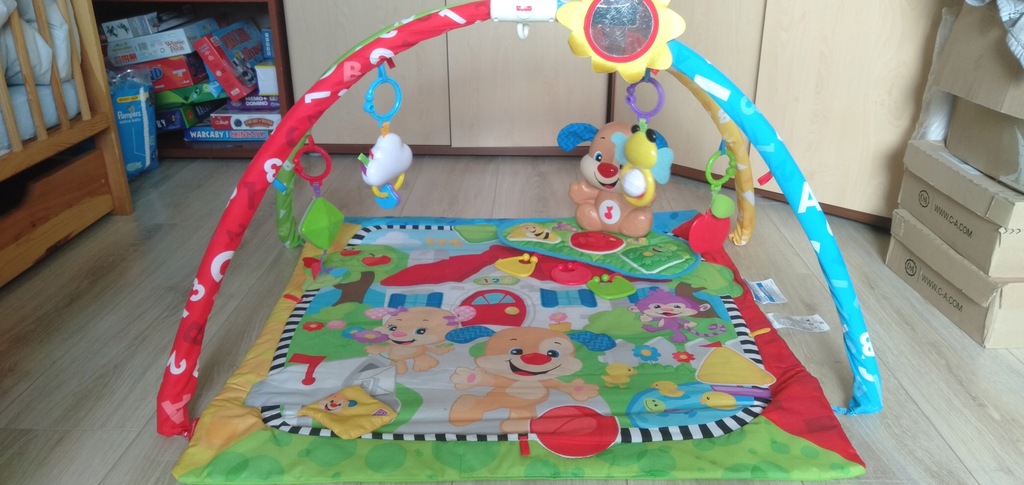 Mata edukacyjna FISHER -PRICE-szczeniaczek