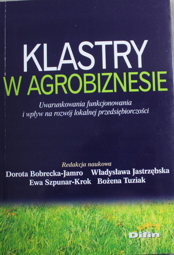 Klastry w agrobiznesie