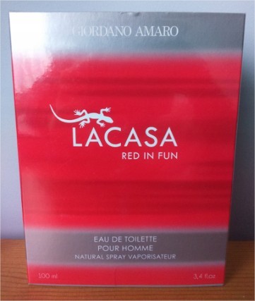 Perfum Lacasa Red in Fun NOWY w folii 100ml