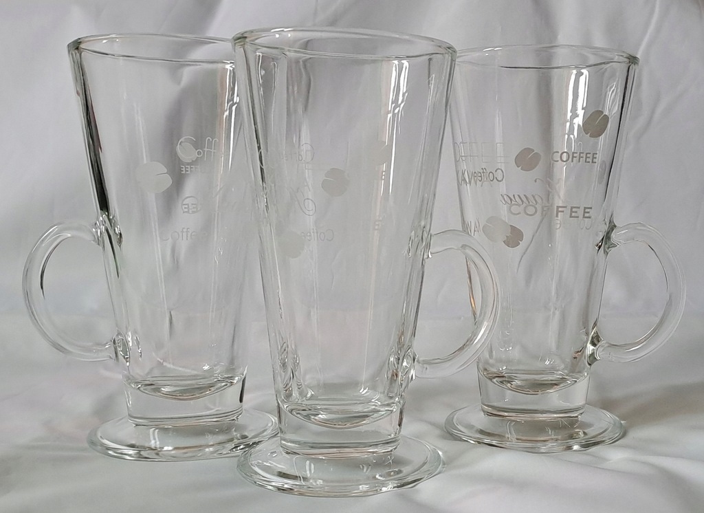 Szklanki do kawy 3 szt. 200ml