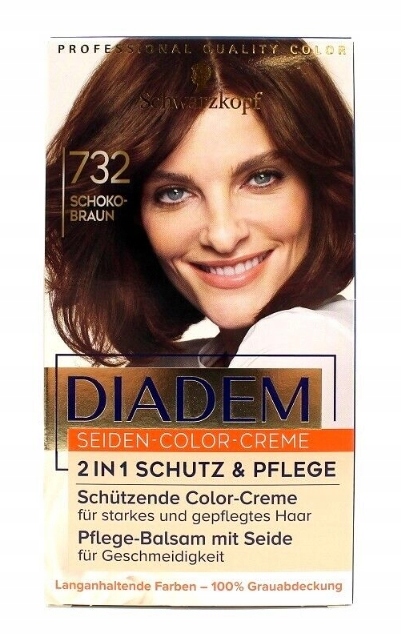 Schwarzkopf, Diadem, Farba do włosów, Schokobraun 732, 1 sztuka