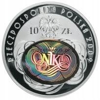 10 zł NIK Najwyższa Izba Kontroli 90 lat 2009