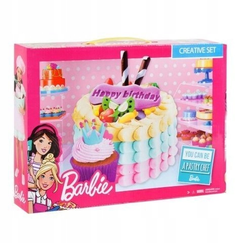 Masa plastyczna Tort Barbie MEGA CREATIVE