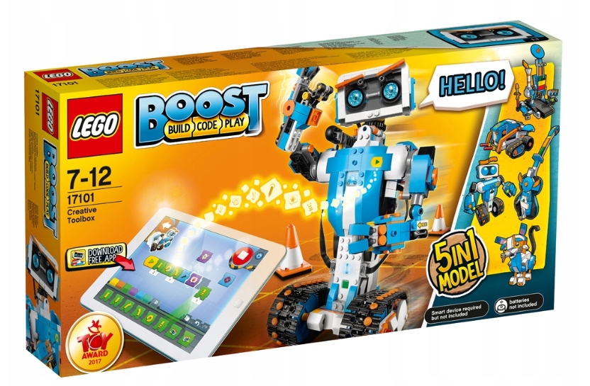 LEGO BOOST Zestaw kreatywny 5w1 17101 ROBOT NOWY