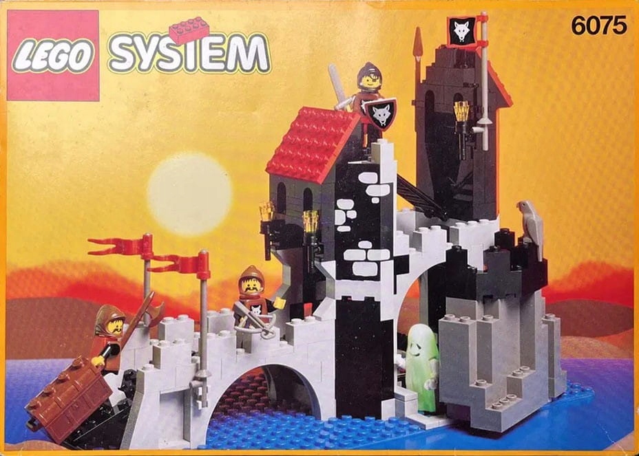 LEGO 6075 Wolfpack Tower [Castle: Wolfpack] z instrukcją