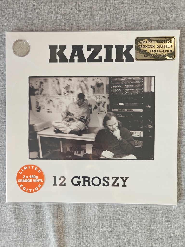 KAZIK - winyl limitowany 12 groszy pomarańczowy Kazik Staszewski
