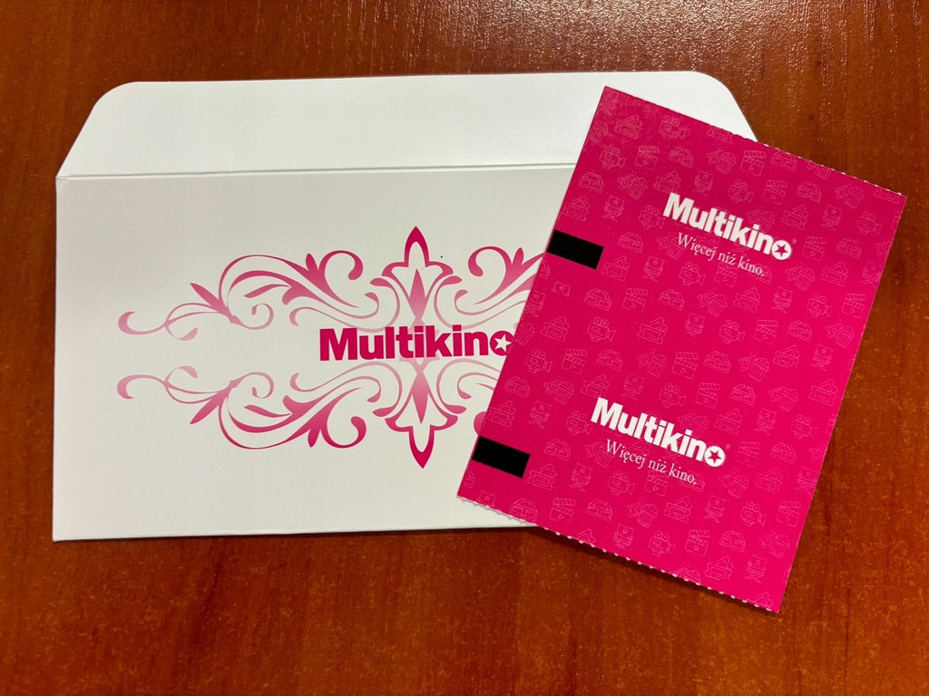 Dwa bilety do Multikina VIP