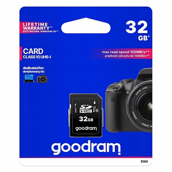 Goodram Karta pamięci Secure Digital Card, 32GB, S