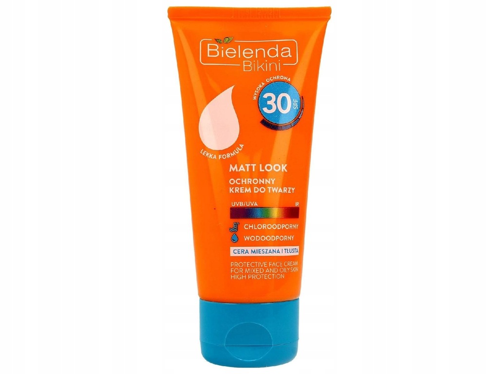 Bielenda Bikini Krem ochronny do twarzy Matt 50ml