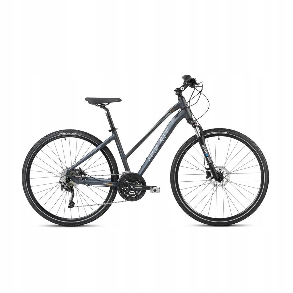 Rower ROMET Orkan 7 D 2024 grafitowo-srebrno-miedziany 17"