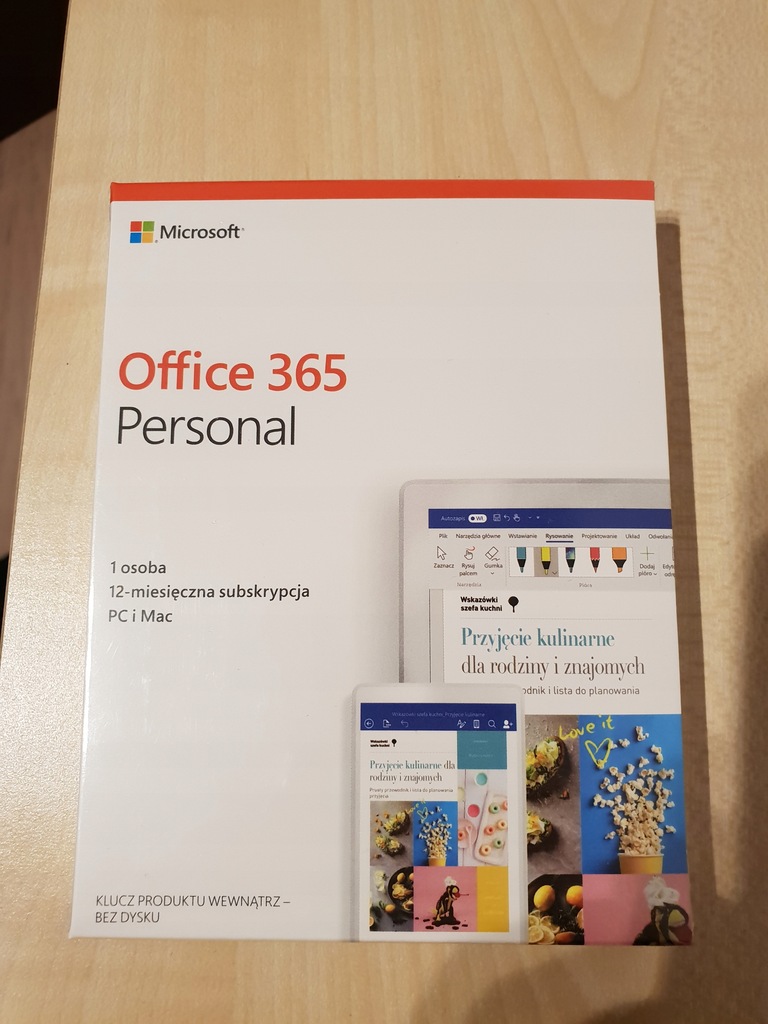 Microsoft Office 365 Personal 1 ROK Win/Mac