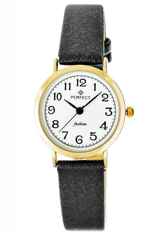Zegarek Damski PERFECT L108-7 czarny pasek
