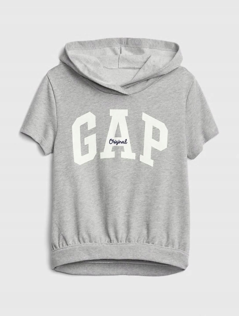 GAP Bluza dla dziewczynki Logo Szara XL12lat