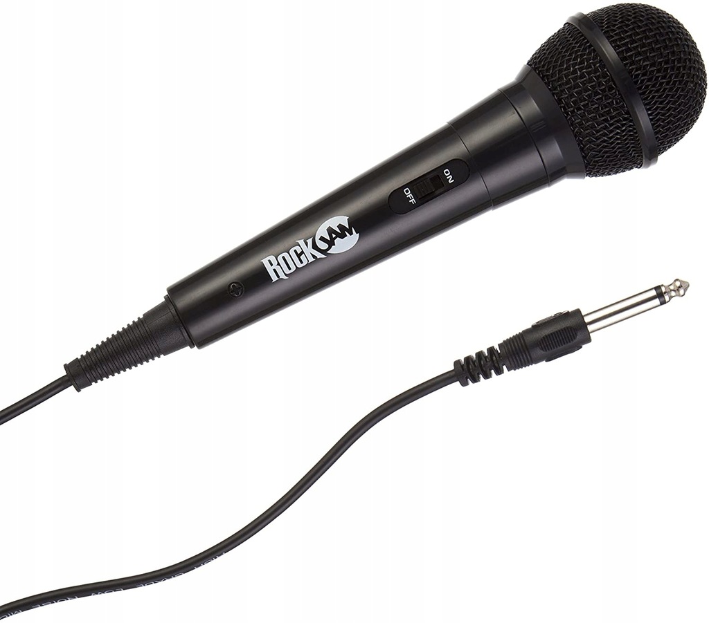 Mikrofon dynamiczny wokalowy RockJam RJMC303-BK