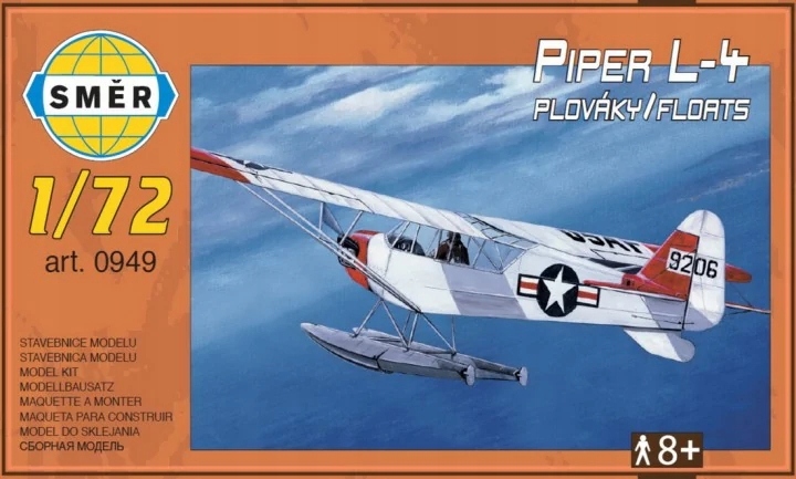 Piper L-4 Floats PSME0949