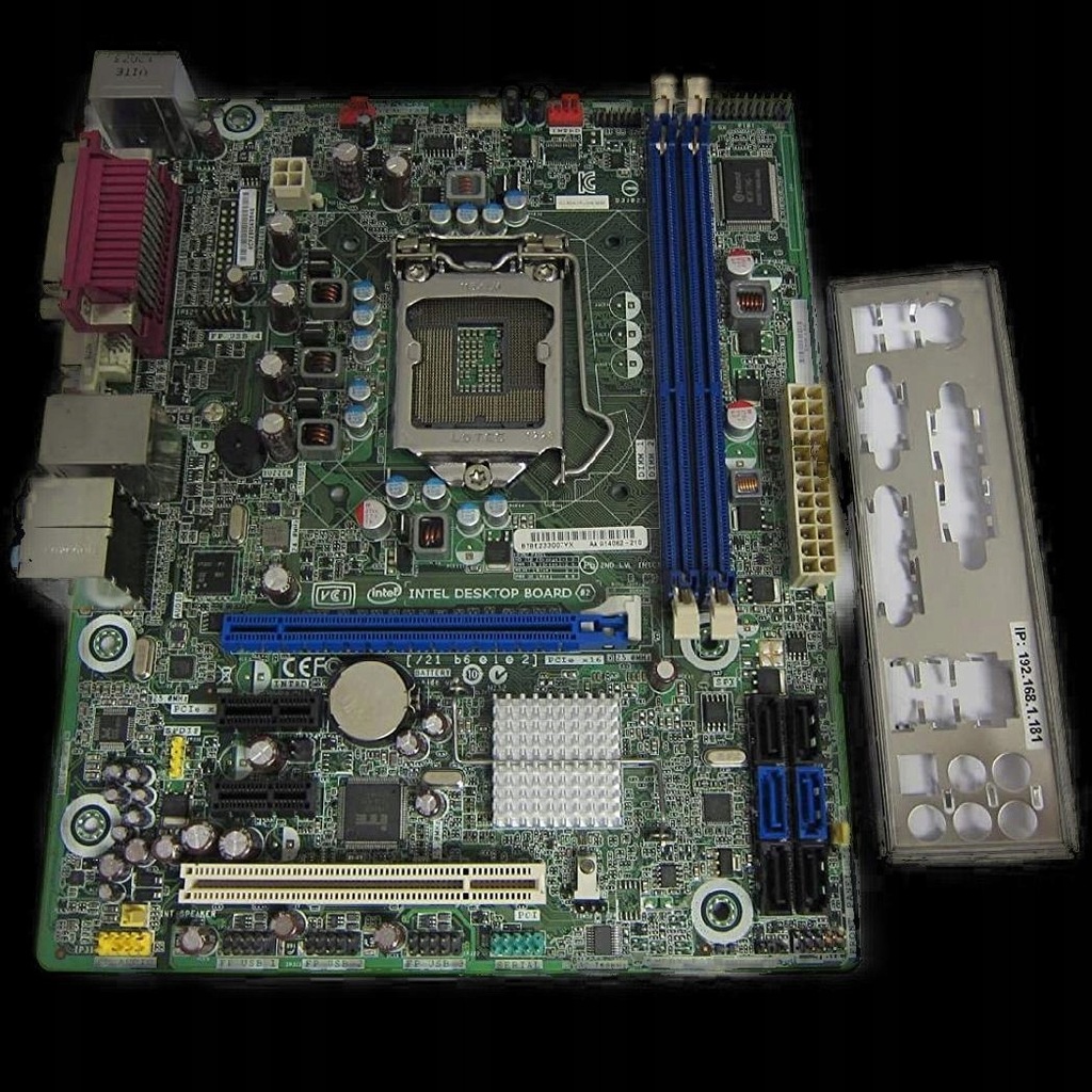 Intel DH61BE Intel H61 LGA 1155 (Socket H2) micro ATX