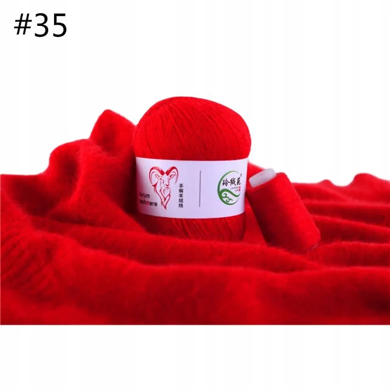 50g Soft Cashmere Yarn Plush Hand-knitted Anti-pil