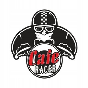 Cafe Racer - naklejka