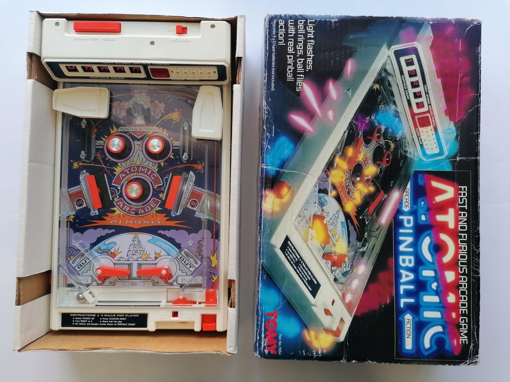 ATOMIC PINBALL BOX KOMPLET !!! PSX PX1