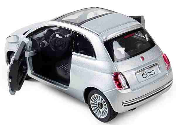 Samochód FIAT 500 Resoraki Autka METAL 7315078813