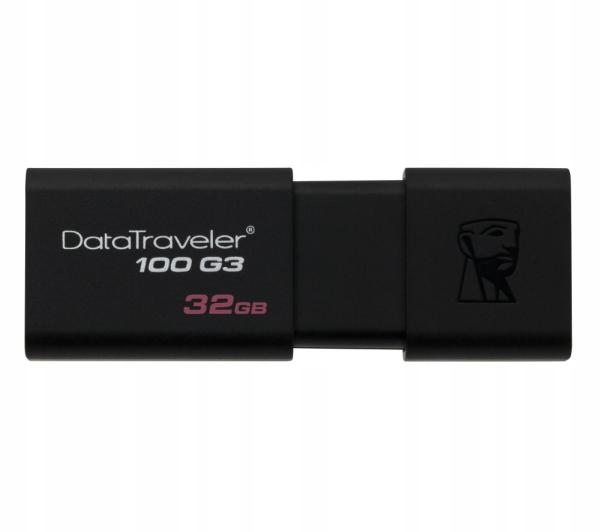 Купить Флэш-накопитель Kingston DataTraveler 100 G3, 32 ГБ, USB 3.0: отзывы, фото, характеристики в интерне-магазине Aredi.ru