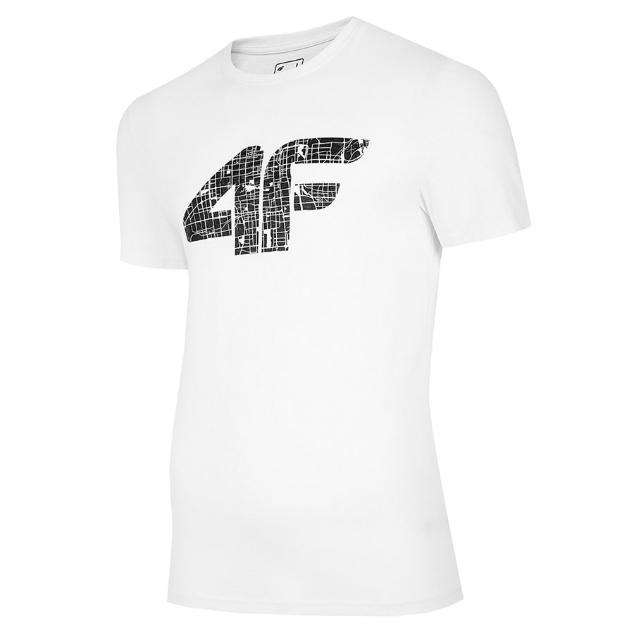 T-Shirt 4F H4L20-TSM012 10S biały XXXL!