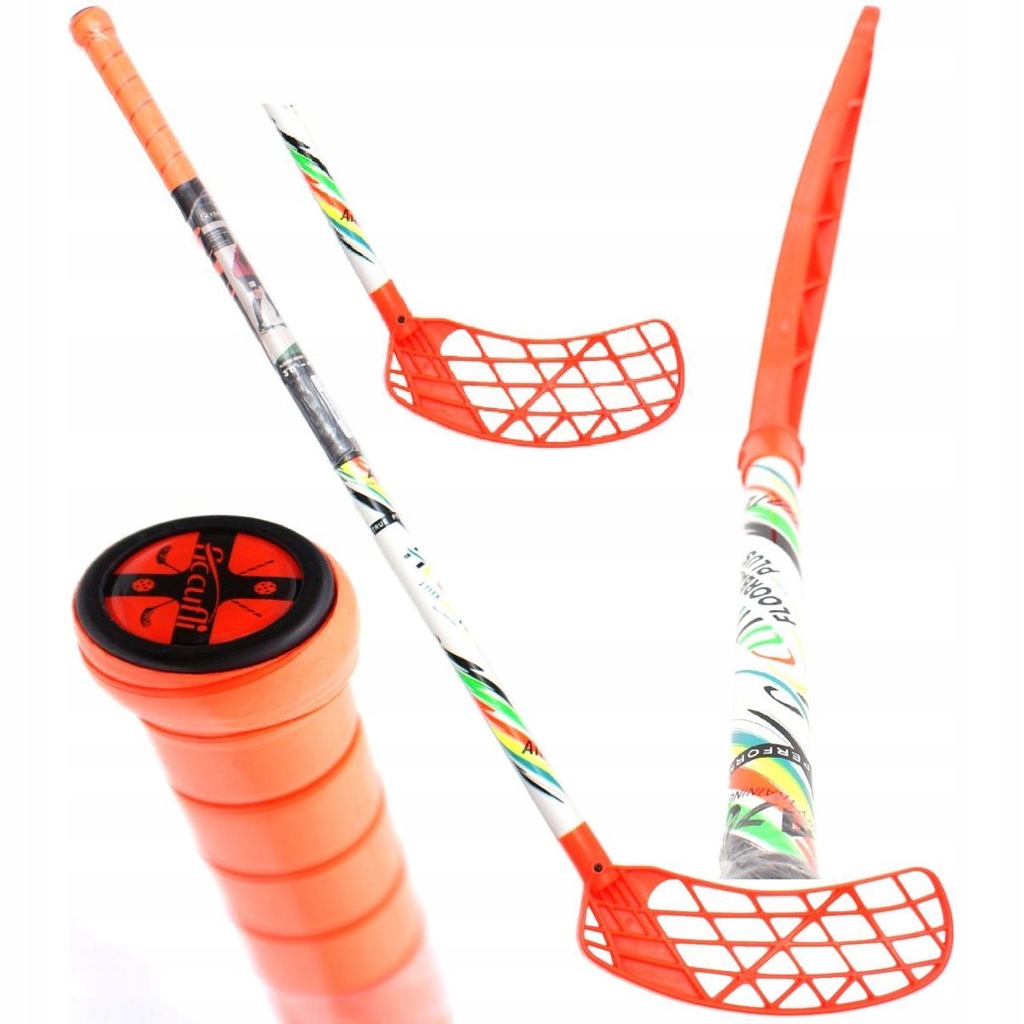KIJ DO UNIHOKEJA UNIHOC AIRTEK 70CM POMARAŃCZOWY DLA LEWORĘCZNYCH