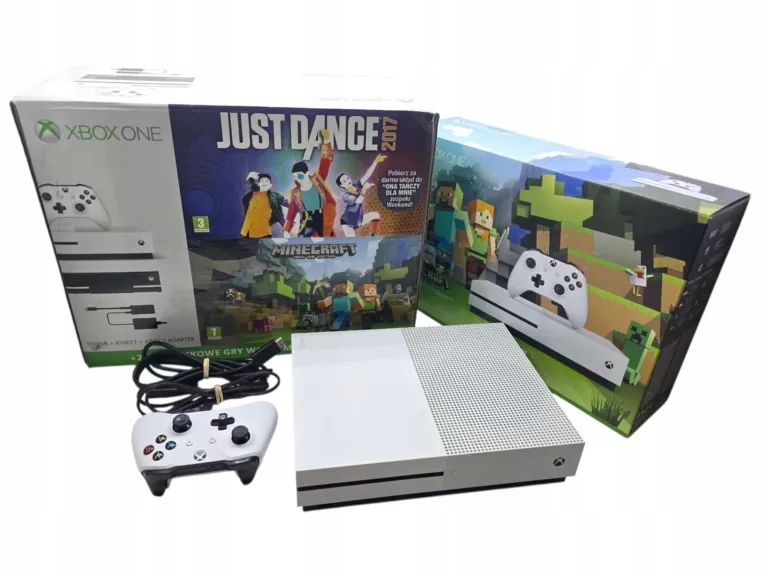 KONSOLA XBOX ONE S 500GB 1681 - 1X PAD - ZESTAW