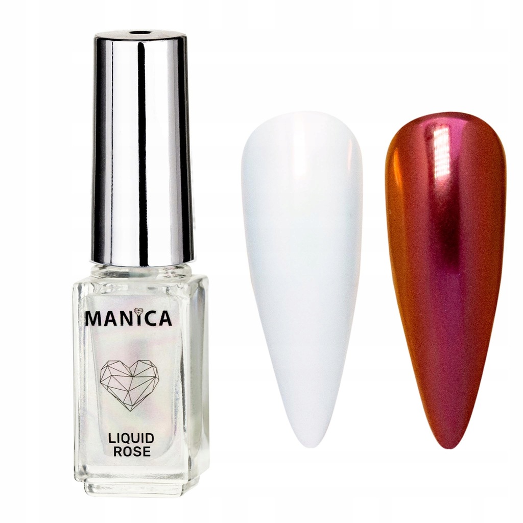 Manica Liquid Rose pyłek w płynie do stylizacji paznokci 5ml
