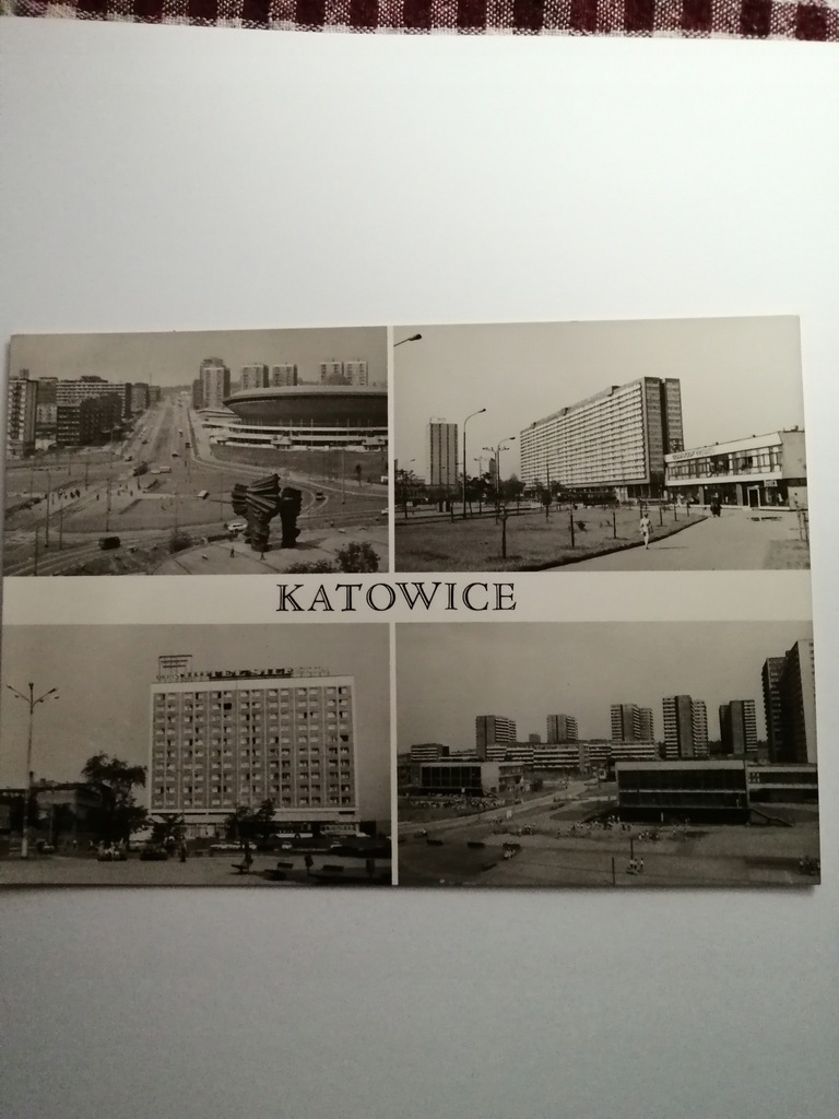 KATOWICE 1972- UL. ARMII CZERWONEJ - HOTEL SILESIA OSIEDLE