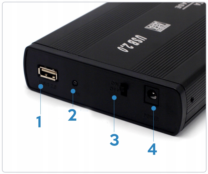 Купить ТВЕРДЫЙ КОРПУС ДЛЯ HDD 3.5 SATA USB 2.0: отзывы, фото, характеристики в интерне-магазине Aredi.ru