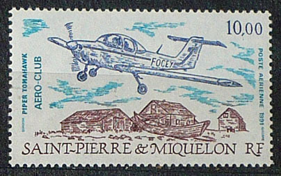 Saint-Pierre-et-Miquelon**- samolot Piper Tomahawk