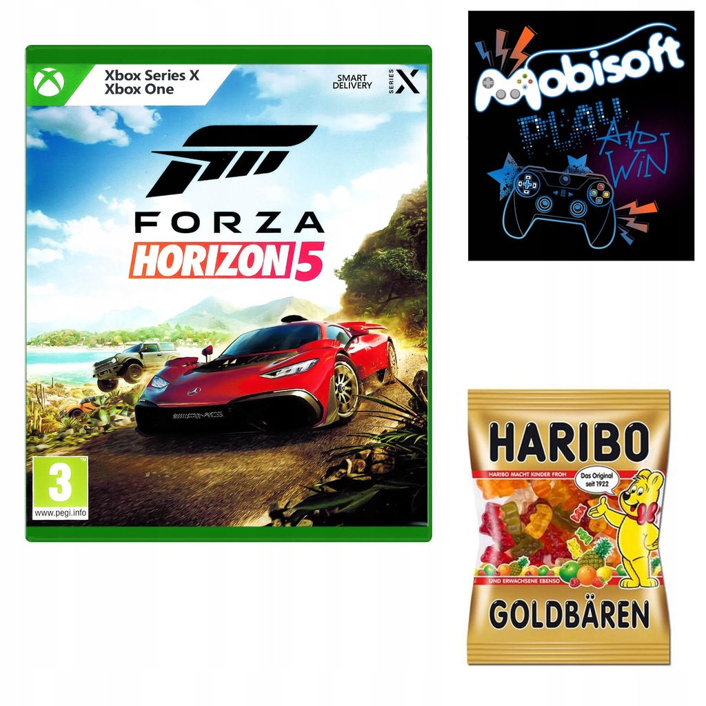 FORZA HORIZON 5 XBOX SERIES X / XBOX ONE NOWA - 11416963567 - oficjalne ...