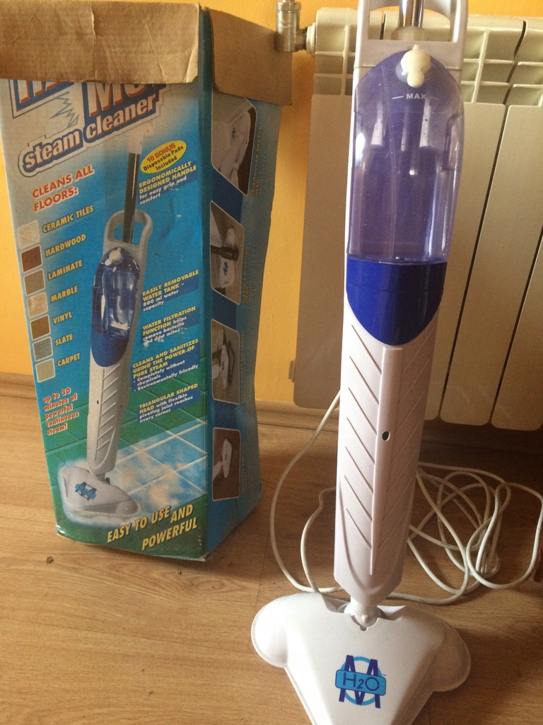 Mop parowy H2O telezakupy elektryczny