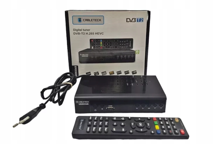 DEKODER DVB-T2 CABLETECH URZ0336B