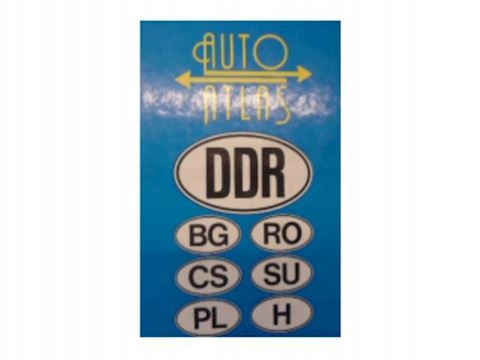 Auto Atlas DDR - praca zbiorowa