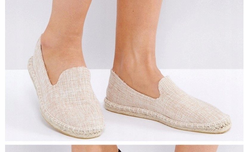 GB7291 NT2 BEŻOWE WSUWANE ESPADRYLE SLIP ON__36