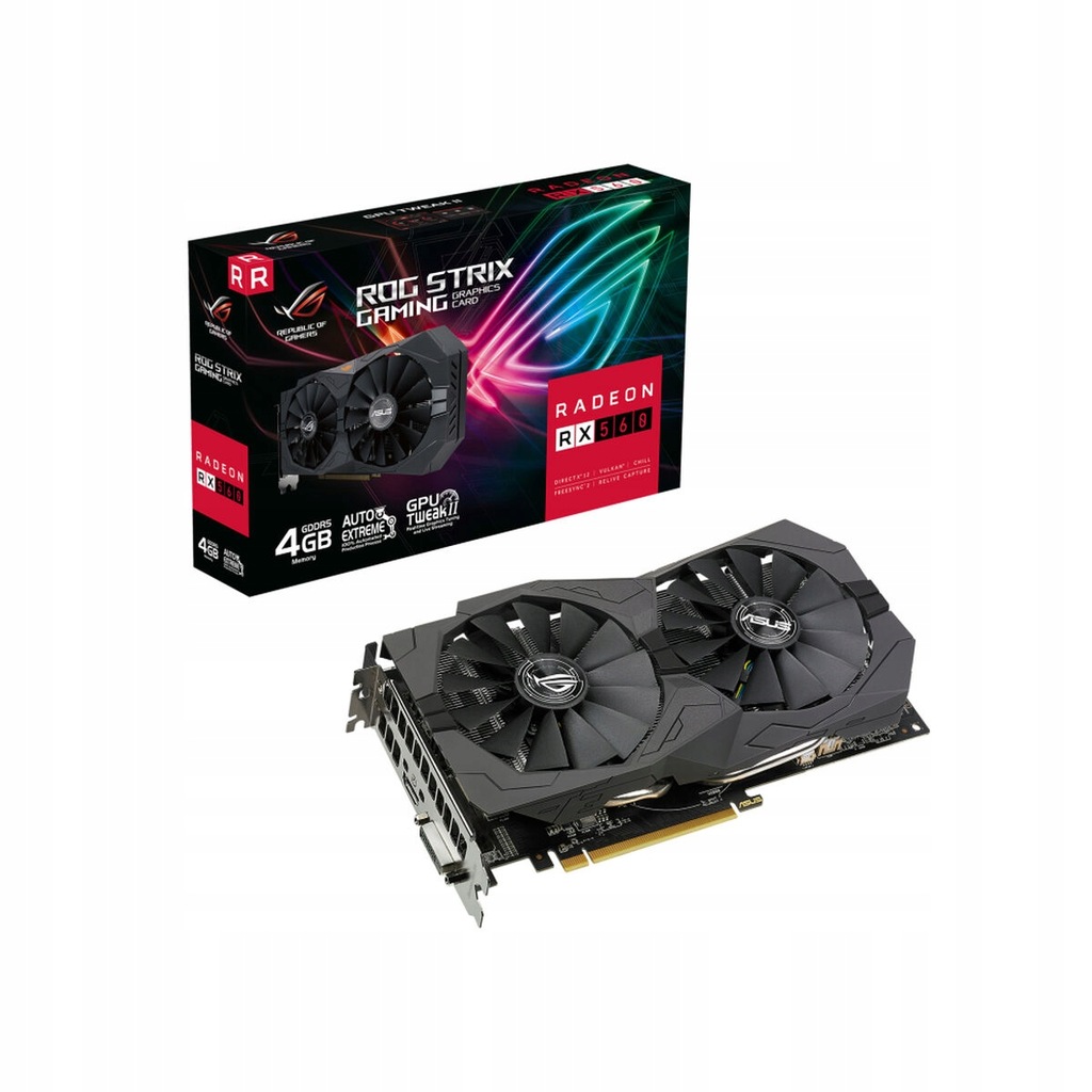 Karta Graficzna Asus ROG-STRIX-RX560-4G-V2-GAMI